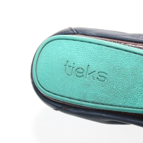 Tieks by Gavrieli Flexible Ballet Flats Navy Shoes Women's Size 6 H13444 - Picture 6 of 10